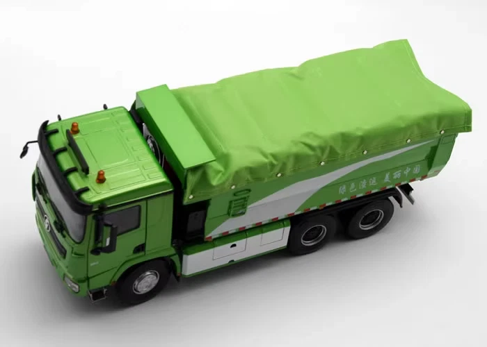 1:24 Original Shaanxi Auto Delong X3000 Muck Truck/Dumper Alloy Model - Image 3 of 4