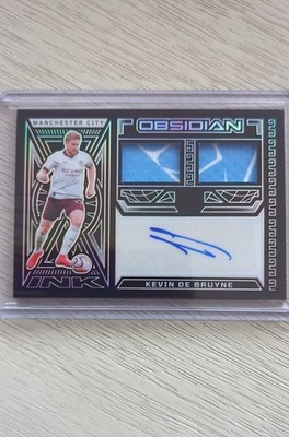 2023-24 Panini Obsidian - Dual Jersey Ink Kevin de Bruyne #DJ-KDB /30 (AU, MEM)
