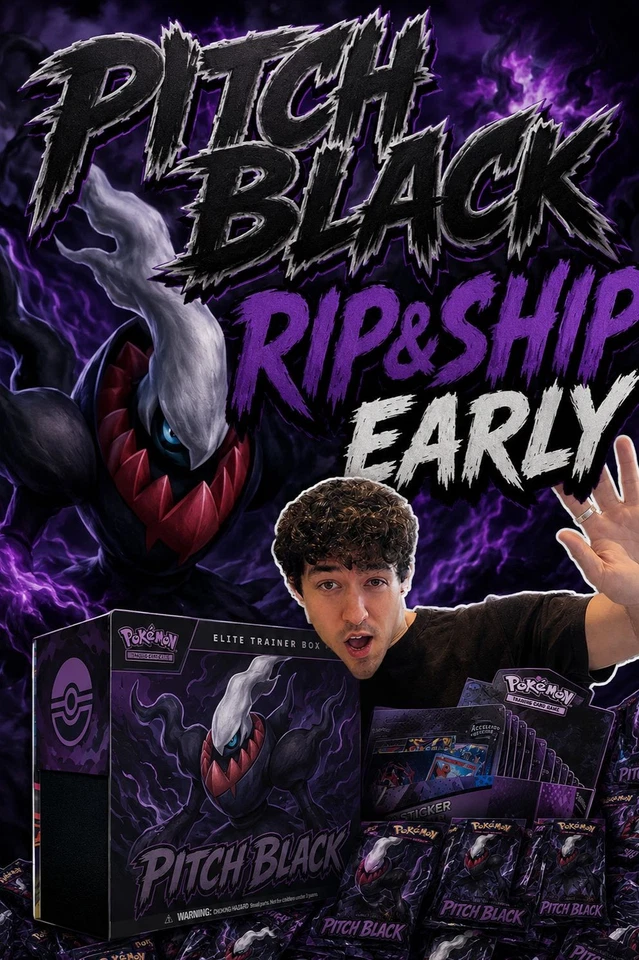 🔥🔥Pitch Black Rip&Ship Early?!?! 🔥🔥