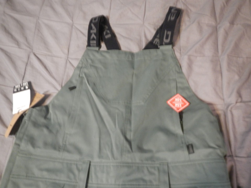 Dakine scout ski bibs green size large