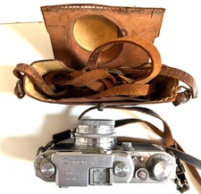 Antique 1950 Canon II-B SIIB 2B Rangefinder 35mm Camera Made In Occupied Japan