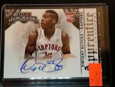 DWIGHT BUYCKS 2013-14 Panini Crusade Apprentice Auto RC Rookie TORONTO RAPTORS