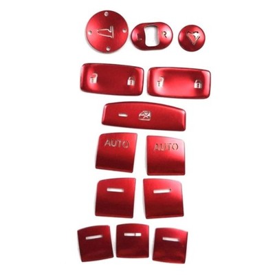 13 Stück Rot Fenster Glas Lift Knopf Abdeckung für 11. Gen 2022