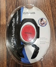 Craig CR4175 AM/FM Armband Radio Walking Jogging Exercising - BRAND NEW