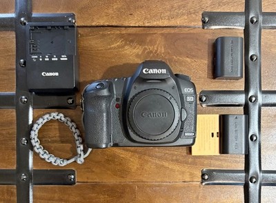 Excellent! Canon EOS 5D Mark II 21MP DSLR Camera, Protective Screen, Wrist Strap
