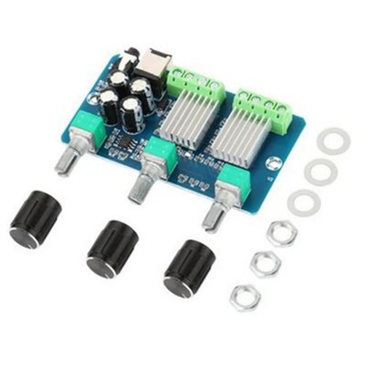 2*15W+30W Class D Audio 2.1 Channel YDA138 DIY Digital Amplifier Board  Module N