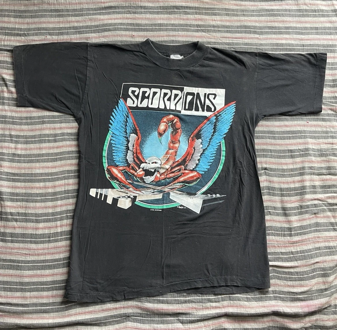 Scorpions スコーピオンズ tour Tシャツ 90-91 バンドT 【公式通販】