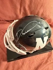 Denzel Ward Autographed Nordonia High School Mini Helmet W/COA+Case