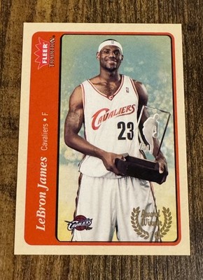 2004-05 Fleer Tradition - Award Winner LeBron James #210 NM
