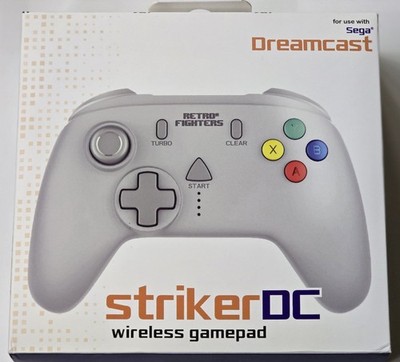 Retro Fighters Striker DC Wireless 2.4G Controller Dreamcast + OVP ''NEU''