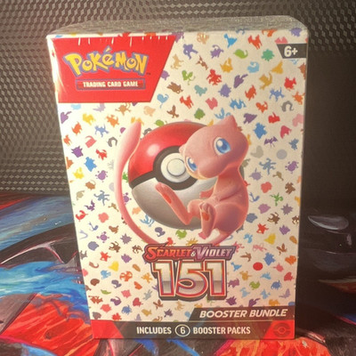Pokémon TCG Scarlet & Violet—151 Booster Bundle 6 Packs English