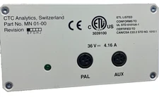 CTC ANALYTICS MN 01-00 PAL SYSTEM POWER SUPPLY MN0100 100V 240V 4A 50/60HZ 🎯