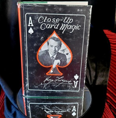 Close-Up Card Magic by Harry Lorayne - HC Book - 1st Ed 4th Print 1997 - Tricks