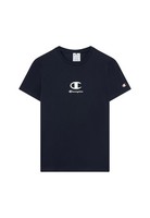 Jungen T-Shirt Crewneck Champion Legacy Xxl Blau Baumwolle Modell-Nr