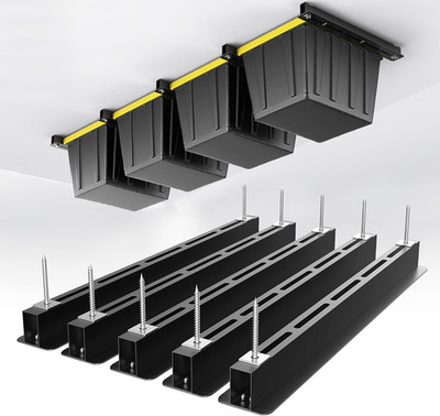 Ceiling Storage Rack, Heavy Duty Overhead Garage Storage Rack, Adjustable Ceilin