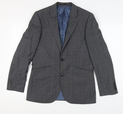 Graue Anzugjacke Herren UK Größe 38 John Lewis Regular