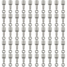Hex Standoff Spacer Screws 50Pcs 4 -40 6 6Mm Brass Pillar PCB Computer PC Mothe
