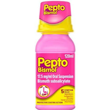 Pepto-Bismol for Nausea, Heartburn, Indigestion, Upset Stomach and Diarrhoea Rel