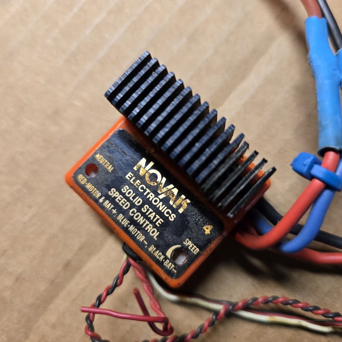 NOVAK 4 NESC-4 Electronic Speed Controller (Vintage ESC - RC10