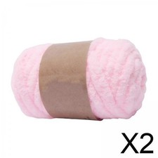 2 Chunky Wool Yarn Jumbo Tubular Yarn Crochet Cloth light