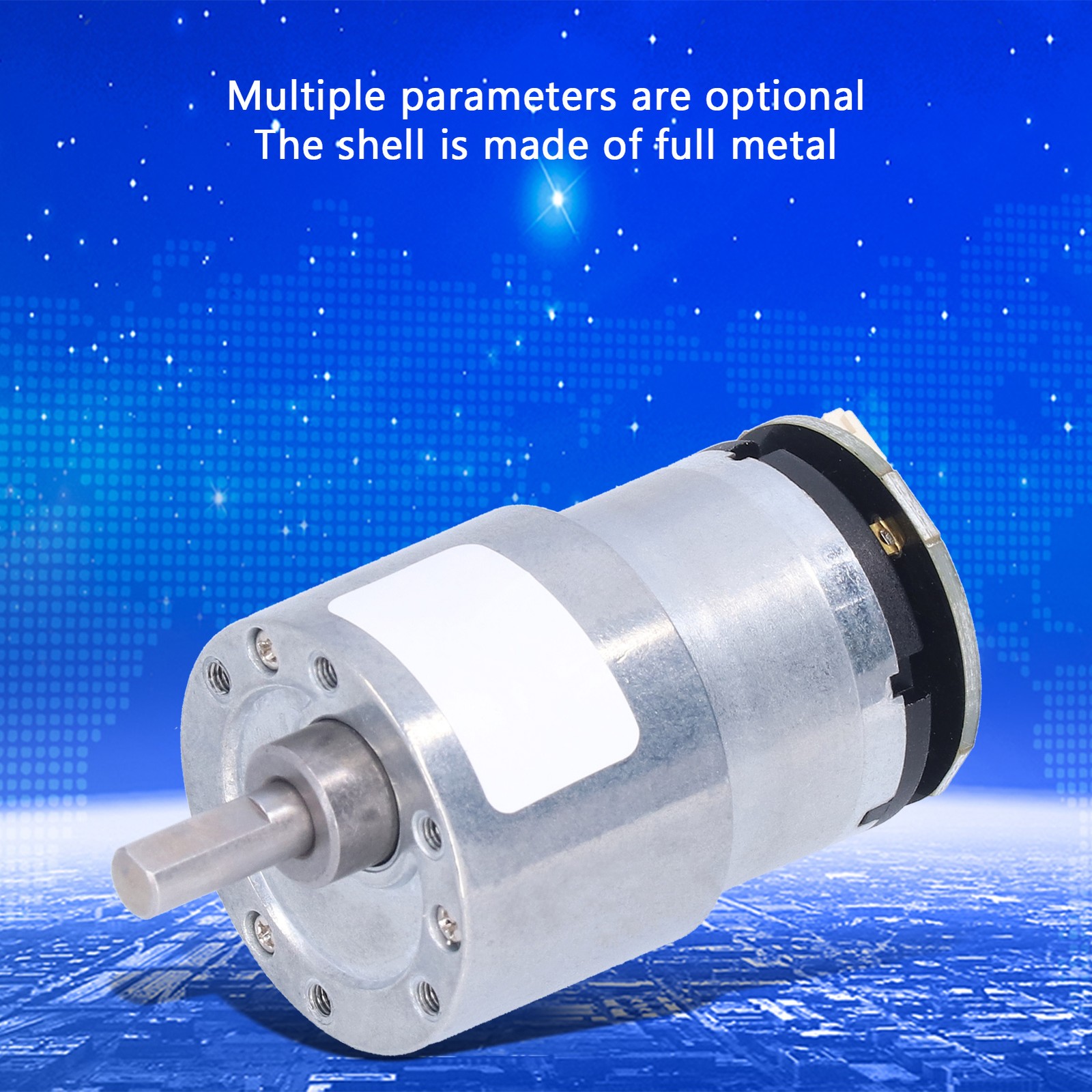 1000RPM Speed Reduction Gear Motor Electric DC Geared Motor With Encoder DC12V❤