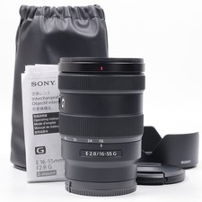 SONY E 16-55mm F/2.8 G SEL1655G per attacco SONY E [Top Mint] #6494LC