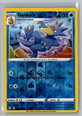 SWSH07: Evolving Skies #025/203 Golduck Rev Holo