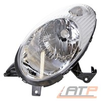 Scheinwerfer H4 Halogen Links FÜR Nissan Micra III 3 K12 Alle BJ 01.03-05.05