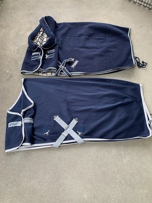 Rambo Horseware Horse Coolers Lot Of 2 69 