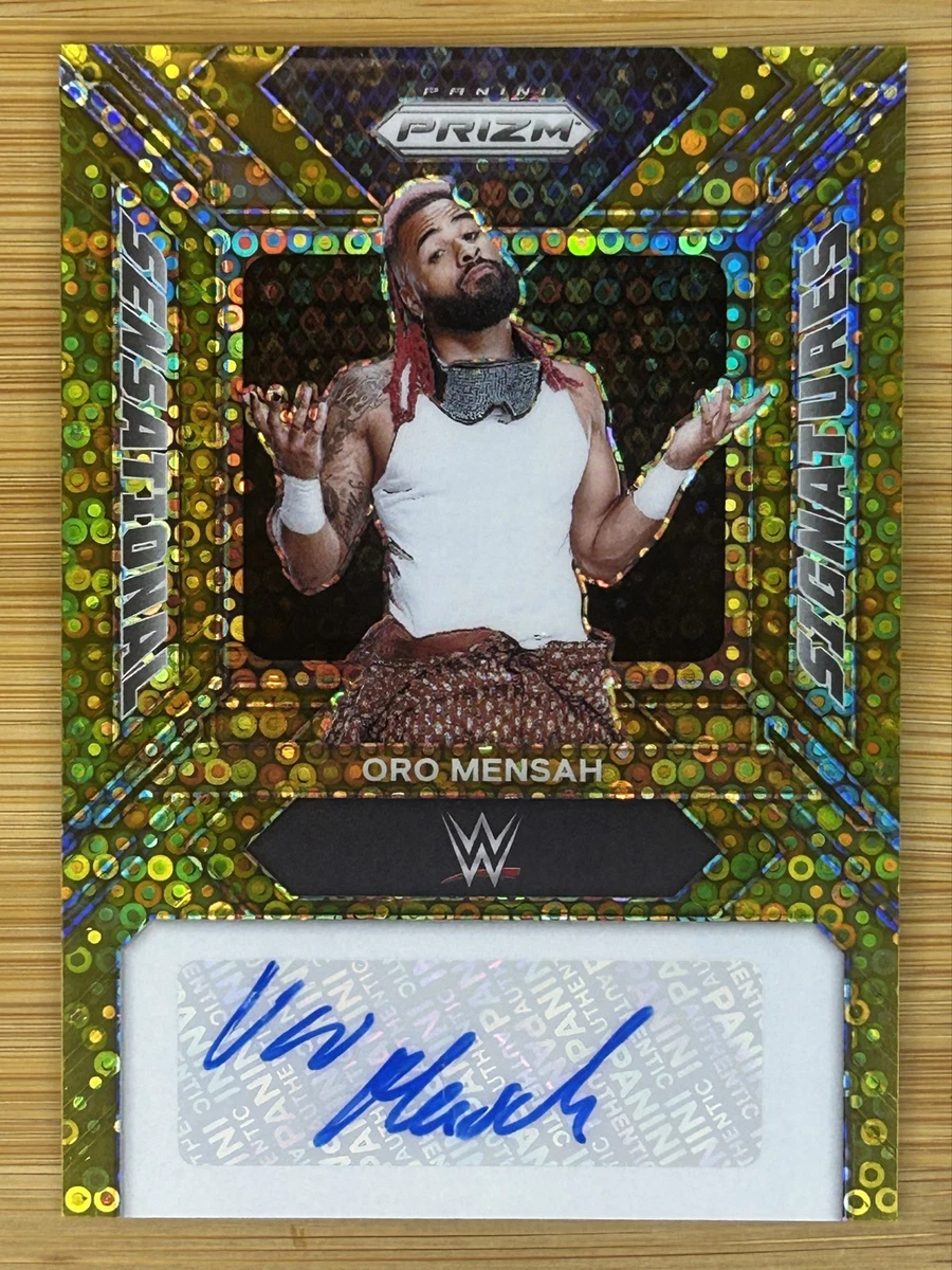 2024 Panini Prizm WWE - Oro Mensah #SS-ORO for sale | eBay
