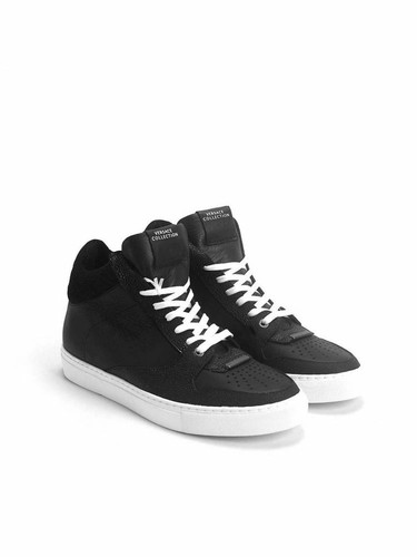 Versace Collection - Sneakers Alte Versace Uomo Nera In Pelle | eBay