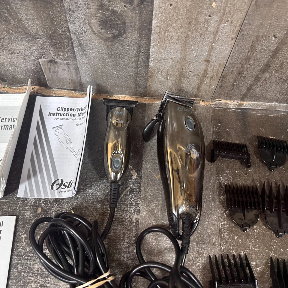 Oster Spirit Modelo 76975-310 y Cortabebés Plateado Negro Set con Accesorios Foto 2 de 4