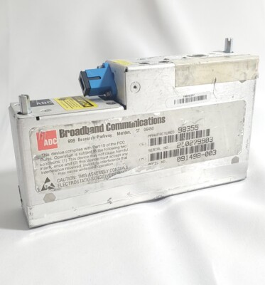 ADC HOMEWORX Reverse Path Transmitter 0.5mW 091498-003 Broadband OSP Node Parts