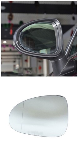 For 2011-2018 Volkswagen Touareg Side View Mirror Glass Heating Left Part 1PC - Picture 4 of 4