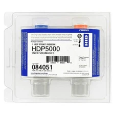 Fargo 84051 Ymck 500 Print Colour ID Card Printer Ribbon HDP5000 084051 Hdp 5000