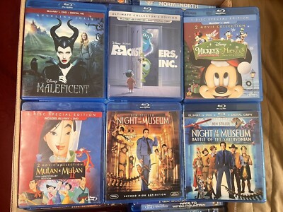 BLU RAYs Pick & Choose DISNEY PIXAR DREAMWORKS Buy 5 get 1 FREE