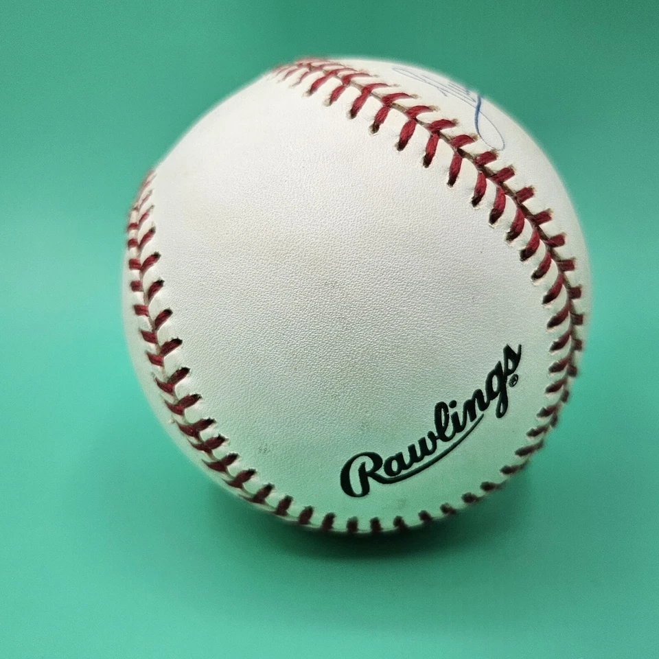 SANDY ALOMAR JR. INDIANS HOF SIGNED AUTOGRAPHED M.L. BASEBALL 6/1996 - Image 3 of 4