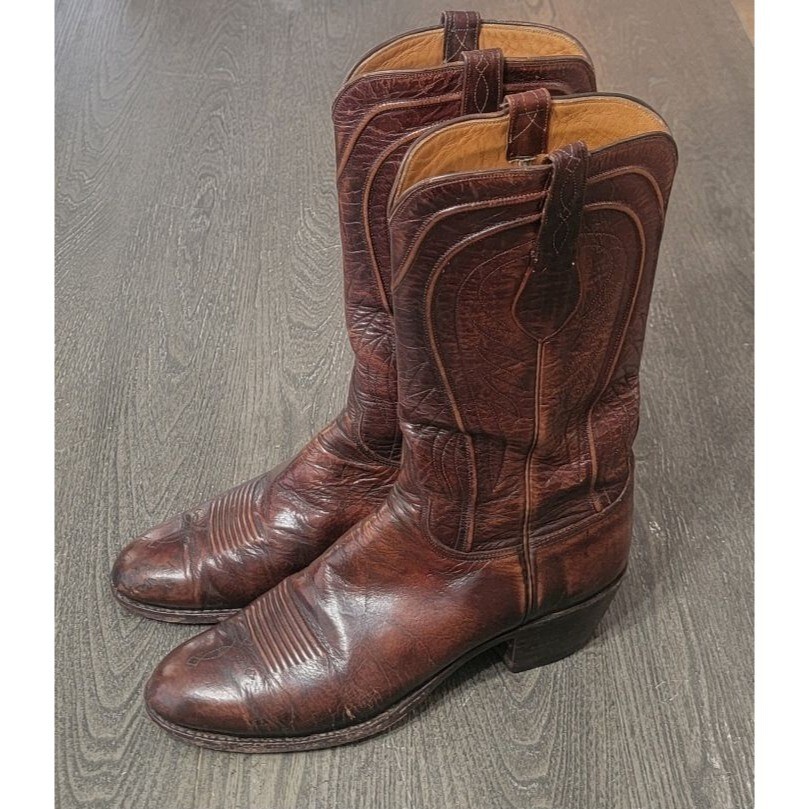 Lucchese Women's Cowboy Boots Size 9.5A Retail $800