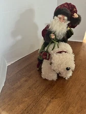 Polar Bear/Santa Claus   Riding/ 8”x11”/perfect