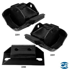 Engine Motor Mounts & Auto. Trans, Mount 3Pcs for Buick Skylark 334529 2702281