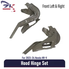 Front Left & Right Hood Hinge Set For 2023-2024 Honda HR-V HO1236166 HO1236165