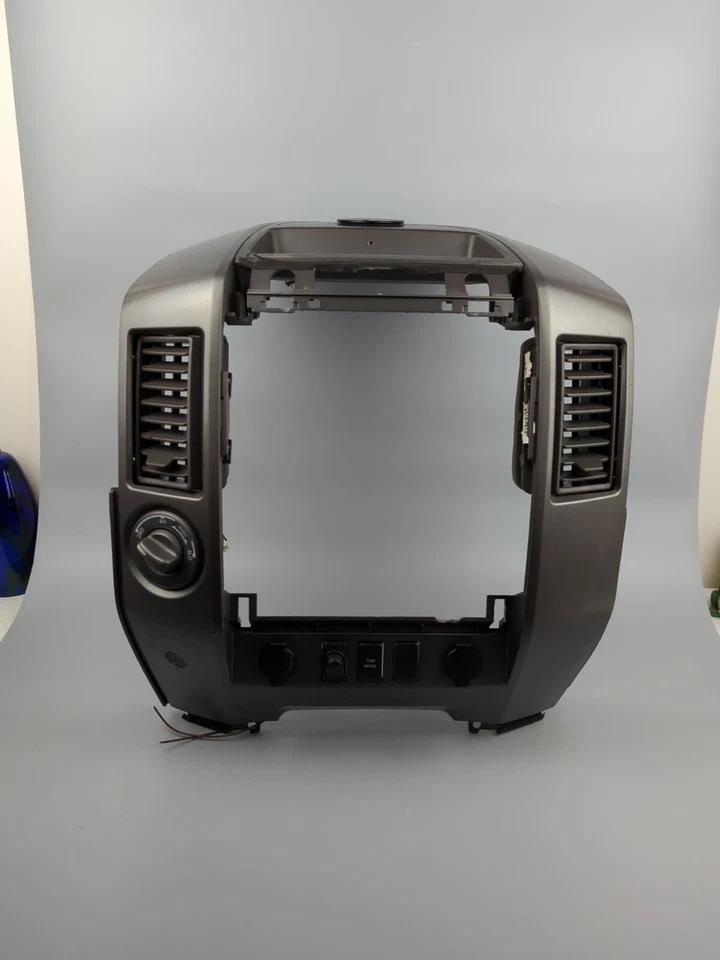 Nissan Armada y Titan 2004-2006 radio y control de clima bisel de ajuste Foto 2 de 4