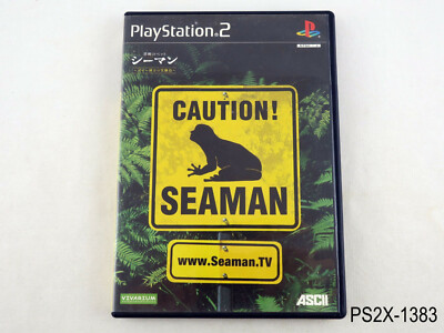 Seaman Playstation 2 Japanese Import PS2 Kindan no Pet Sega Japan JP US Seller