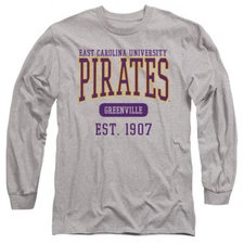 ECU Adult Long Sleeve T-Shirt Est. Date, Athletic Heather, S-3XL