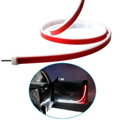 D95C LED Streifen Blinklicht Auto Innenbeleuchtung Lichterkette Atmosphärenlicht - Bild 1 von 4