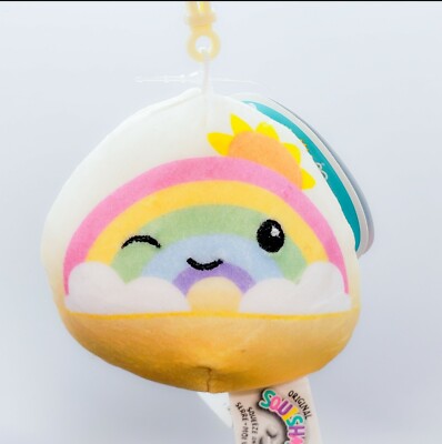 rainbow clip squishmallow