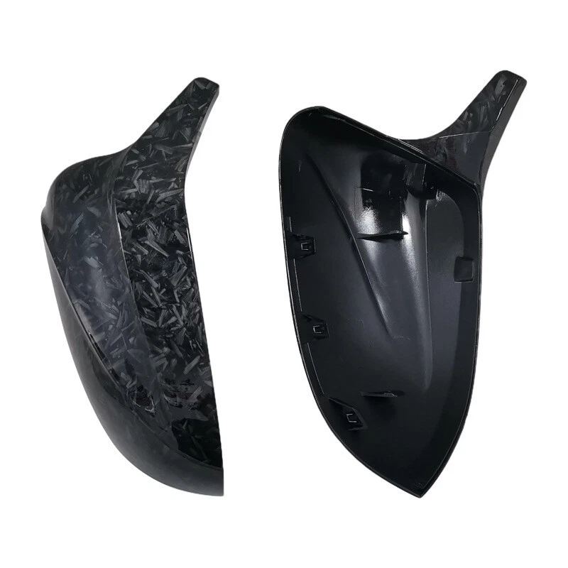 ABS Forged Carbon Fiber Mirror Cover Replacement for Bmw X3 X4 X5 G01 G02 G05 - Image 3 of 4