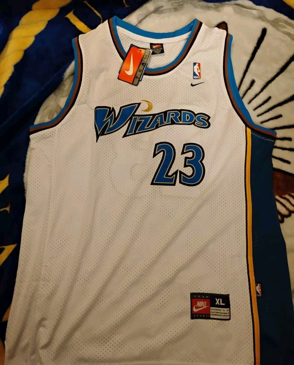 XL Michael Jordan Washington Wizards #23 White NBA Jersey XL Michael Jordan Washington Wizards #23 White NBA Jersey