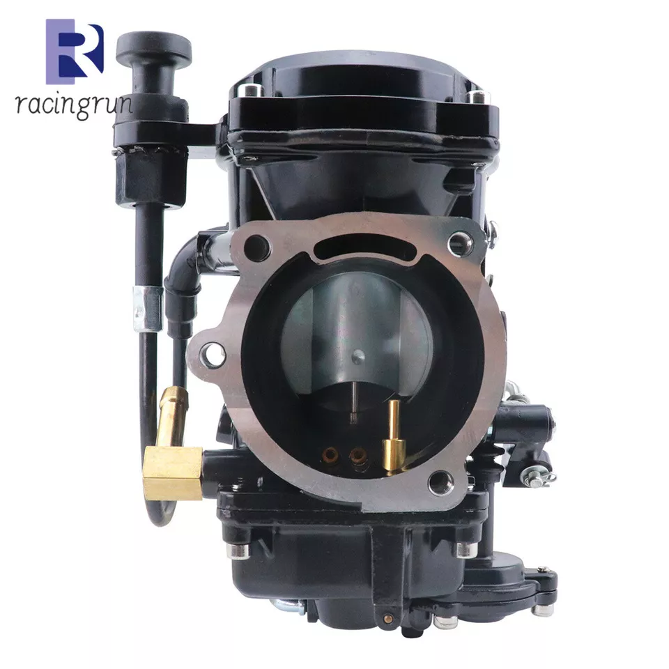 Carburador CV40 para Harley-Davidson Softail 1988-2017 con cable de acelerador de 35"" Foto 3 de 4