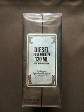Diesel Fuel For Life Cologne Spray and Splash Eau de Toilette 120ml RARE!!!